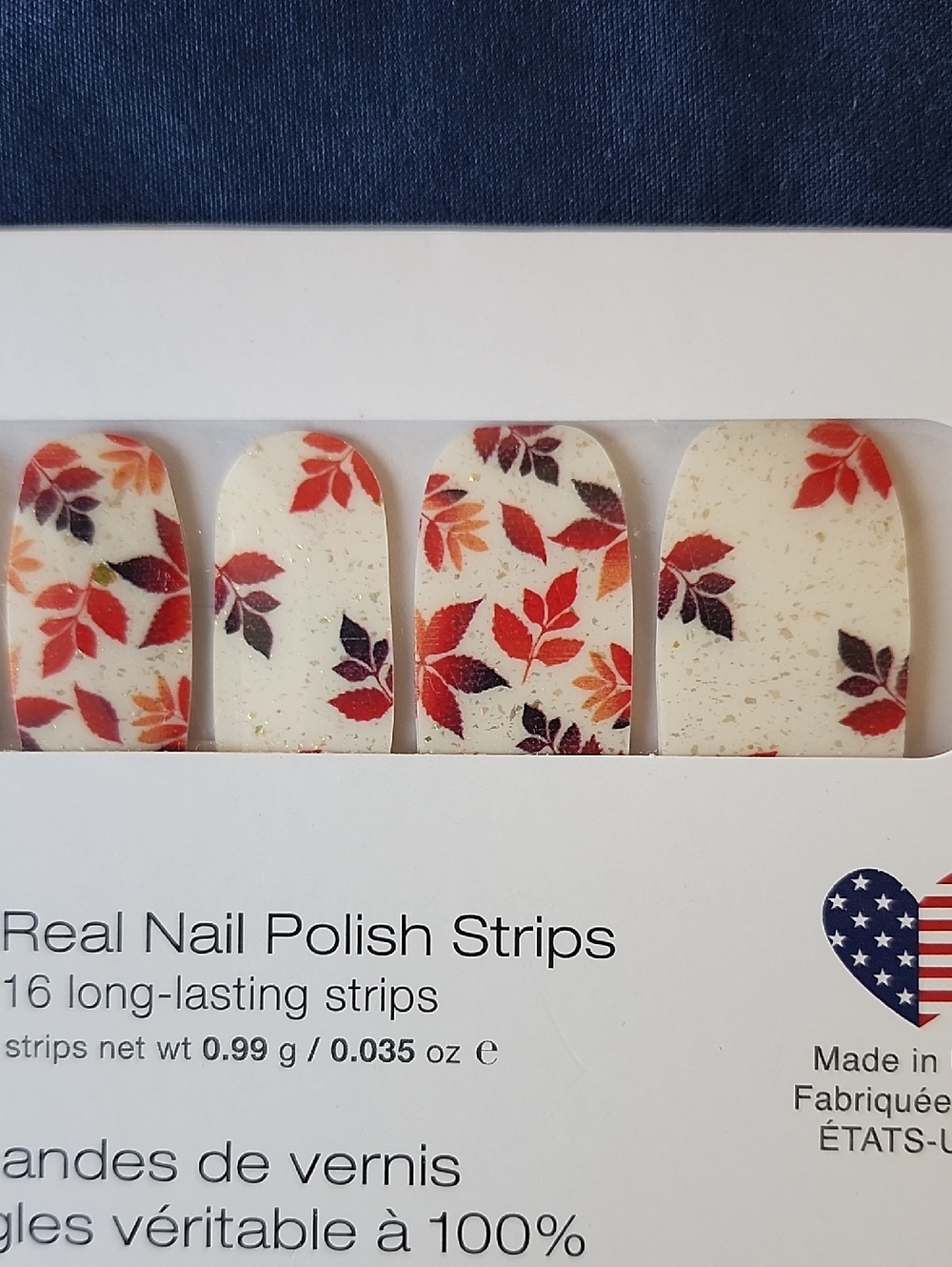 💅B2G1 FREE 👉*NWT* COLOR STREET "HAPPY HARVEST" 100% NAIL POLISH STRIPS ~AUTUMN